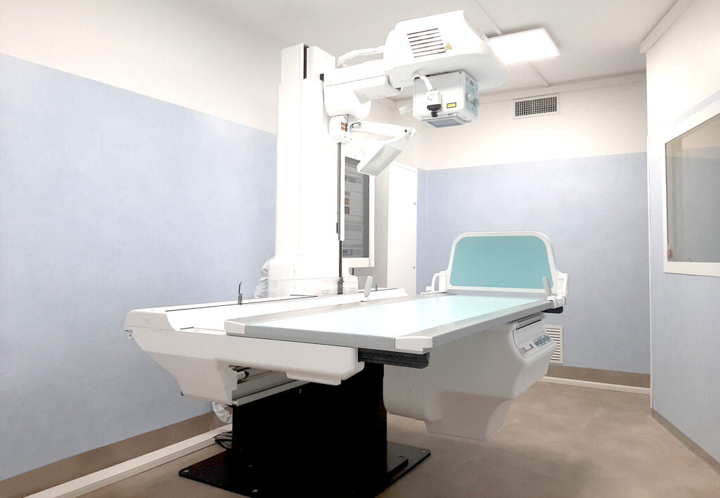 Tavolo radiografico