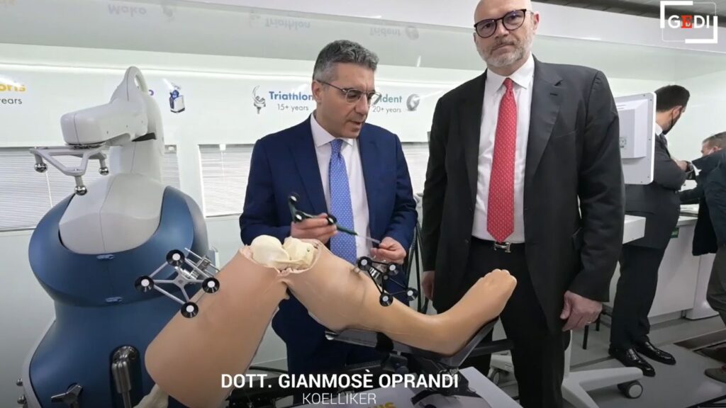 Primati della chirurgia torinese: all’Ospedale Koelliker debuttano i robot ortopedici